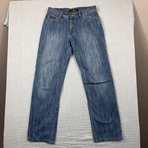 Vintage Ted Lapidus‎ Paris Enzyme/Stone Wash Denim Jeans 32/32